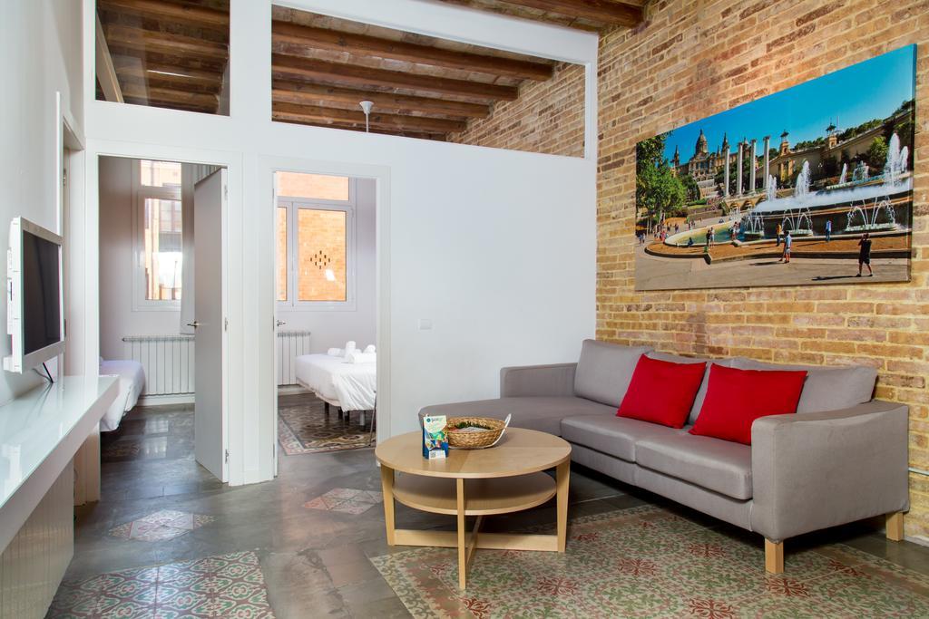 Happy People Plaza Espana Apartments Barcelona Luaran gambar