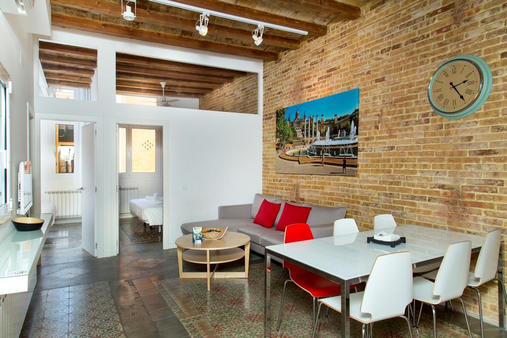 Happy People Plaza Espana Apartments Barcelona Luaran gambar
